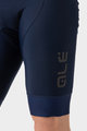 ALÉ Cyklistické nohavice krátke s trakmi - MAGIC COLOUR PR-E - modrá