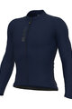 ALÉ Cyklistický dres s dlhým rukávom letný - PRAGMA COLOR BLOCK - modrá