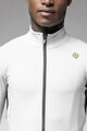 ALÉ Cyklistický dres s dlhým rukávom zimný - KLIMATIK K-IDRO - biela