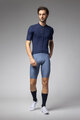 ALÉ Cyklistický dres s krátkym rukávom - COLOR BLOCK PRAGMA - modrá