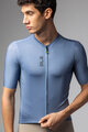 ALÉ Cyklistický dres s krátkym rukávom - COLOR BLOCK PRAGMA - modrá