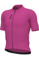 ALÉ Cyklistický dres s krátkym rukávom - COLOR BLOCK PRAGMA - ružová