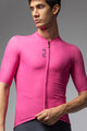 ALÉ Cyklistický dres s krátkym rukávom - COLOR BLOCK PRAGMA - ružová