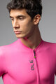 ALÉ Cyklistický dres s krátkym rukávom - COLOR BLOCK PRAGMA - ružová
