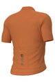 ALÉ Cyklistický dres s krátkym rukávom - COLOR BLOCK PRAGMA - oranžová