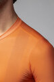 ALÉ Cyklistický dres s krátkym rukávom - COLOR BLOCK PRAGMA - oranžová