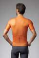 ALÉ Cyklistický dres s krátkym rukávom - COLOR BLOCK PRAGMA - oranžová