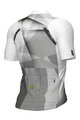 ALÉ Cyklistický dres s krátkym rukávom - SPRINTER R-EV1 - biela/šedá