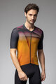 ALÉ Cyklistický dres s krátkym rukávom - SPRINTER R-EV1 - oranžová/čierna/ružová