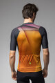 ALÉ Cyklistický dres s krátkym rukávom - SPRINTER R-EV1 - oranžová/čierna/ružová