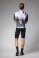 ALÉ Cyklistický dres s krátkym rukávom - SOUND PR-E - biela/šedá