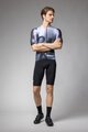 ALÉ Cyklistický dres s krátkym rukávom - SOUND PR-E - biela/šedá