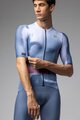 ALÉ Cyklistický dres s krátkym rukávom - SOUND PR-E - biela/modrá