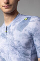 ALÉ Cyklistický dres s krátkym rukávom - MARBLE PR-E - biela/modrá