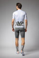 ALÉ Cyklistický dres s krátkym rukávom - PALM PR-E - biela/zelená