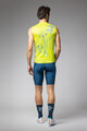 ALÉ Cyklistický dres bez rukávov - MIRROR PR-E - žltá