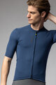 ALÉ Cyklistický dres s krátkym rukávom - COLOR BLOCK OFF ROAD PRAGMA - modrá