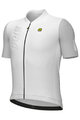 ALÉ Cyklistický dres s krátkym rukávom - FOLLOW ME PR-E - biela
