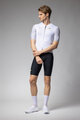 ALÉ Cyklistický dres s krátkym rukávom - FOLLOW ME PR-E - biela