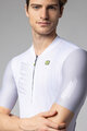 ALÉ Cyklistický dres s krátkym rukávom - FOLLOW ME PR-E - biela
