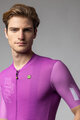 ALÉ Cyklistický dres s krátkym rukávom - FOLLOW ME PR-E - fialová