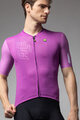 ALÉ Cyklistický dres s krátkym rukávom - FOLLOW ME PR-E - fialová