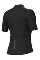 ALÉ Cyklistický dres s krátkym rukávom - COLOR BLOCK PRAGMA - čierna