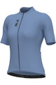 ALÉ Cyklistický dres s krátkym rukávom - COLOR BLOCK PRAGMA - modrá