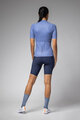 ALÉ Cyklistický dres s krátkym rukávom - COLOR BLOCK PRAGMA - modrá