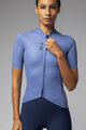 ALÉ Cyklistický dres s krátkym rukávom - COLOR BLOCK PRAGMA - modrá