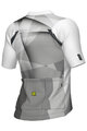 ALÉ Cyklistický dres s krátkym rukávom - SPRINTER R-EV1 - biela/fialová/šedá