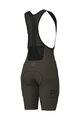 ALÉ Cyklistické nohavice krátke s trakmi - GRAVEL-PRO OFF ROAD - zelená