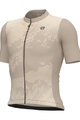 ALÉ Cyklistický dres s krátkym rukávom - KRAKATOA OFF ROAD-GRAVEL - ivory