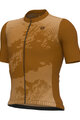 ALÉ Cyklistický dres s krátkym rukávom - KRAKATOA OFF ROAD-GRAVEL - hnedá