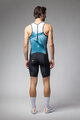 ALÉ Cyklistická kombinéza - HORIZON TRIATHLON - biela/modrá/čierna