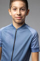 ALÉ Cyklistický dres s krátkym rukávom - FOLLOW ME KID - modrá