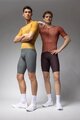 ALÉ Cyklistický dres s krátkym rukávom - EARTHY STYLE - hnedá