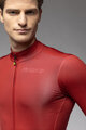 ALÉ Cyklistický dres s dlhým rukávom zimný - PR-E FOLLOW ME 2.0 - červená