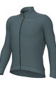 ALÉ Cyklistický dres s dlhým rukávom zimný - PR-E FOLLOW ME 2.0 - modrá