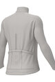 ALÉ Cyklistický dres s dlhým rukávom zimný - PRAGMA FONDO 3.0 LADY - biela