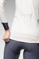 ALÉ Cyklistická vetruodolná bunda - PRAGMA FONDO 3.0 - ivory