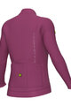 ALÉ Cyklistický dres s dlhým rukávom zimný - PR-E FOLLOW ME 2.0 LADY - ružová