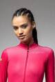 ALÉ Cyklistický dres s dlhým rukávom zimný - PR-E FOLLOW ME 2.0 LADY - ružová