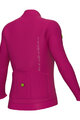 ALÉ Cyklistický dres s dlhým rukávom zimný - PR-E FOLLOW ME 2.0 LADY - ružová