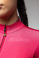 ALÉ Cyklistický dres s dlhým rukávom zimný - PR-E FOLLOW ME 2.0 LADY - ružová