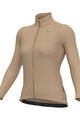 ALÉ Cyklistický dres s dlhým rukávom zimný - R-EV1 WARM RACE 2.0 LADY - ivory