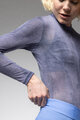 ALÉ Cyklistické tričko s dlhým rukávom - INTIMO KNITTED - modrá