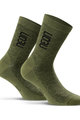 NEON Cyklistické ponožky klasické - NEON 3D - zelená/čierna