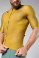 GOBIK Cyklistický dres s krátkym rukávom - INFINITY - žltá