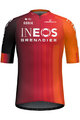 GOBIK Cyklistický dres s krátkym rukávom - ODYSSEY INEOS GRENADIERS 2025 - oranžová/červená